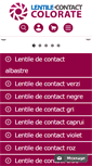 Mobile Screenshot of lentile-contact-colorate.net